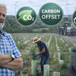 Aldo Vendramin apresenta estratégias de compensação de carbono para empresas e produtores.