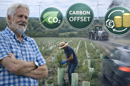 Aldo Vendramin apresenta estratégias de compensação de carbono para empresas e produtores.