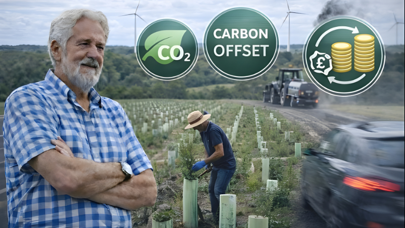 Aldo Vendramin apresenta estratégias de compensação de carbono para empresas e produtores.