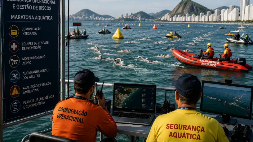 As Diretrizes de Segurança Operacional e Gestão de Riscos em Competições de Maratona Aquática