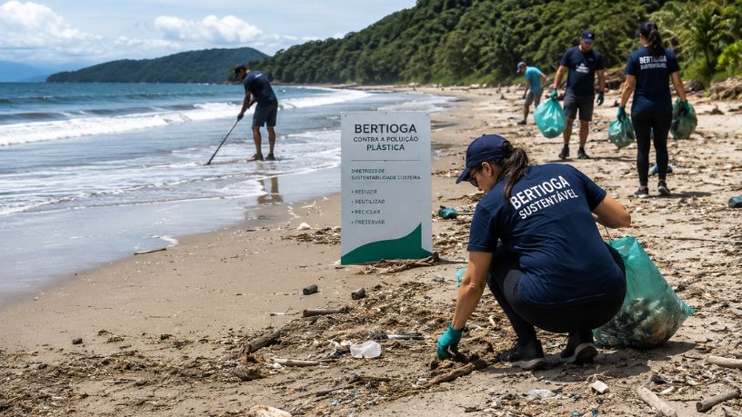O Papel Estratégico de Bertioga no Combate à Poluição Plástica e as Diretrizes de Sustentabilidade Costeira