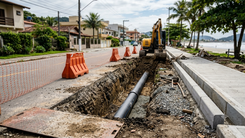 Obras de saneamento e zeladoria reforçam gestão pública em Bertioga: como as ações da Prefeitura impactam o dia a dia da população